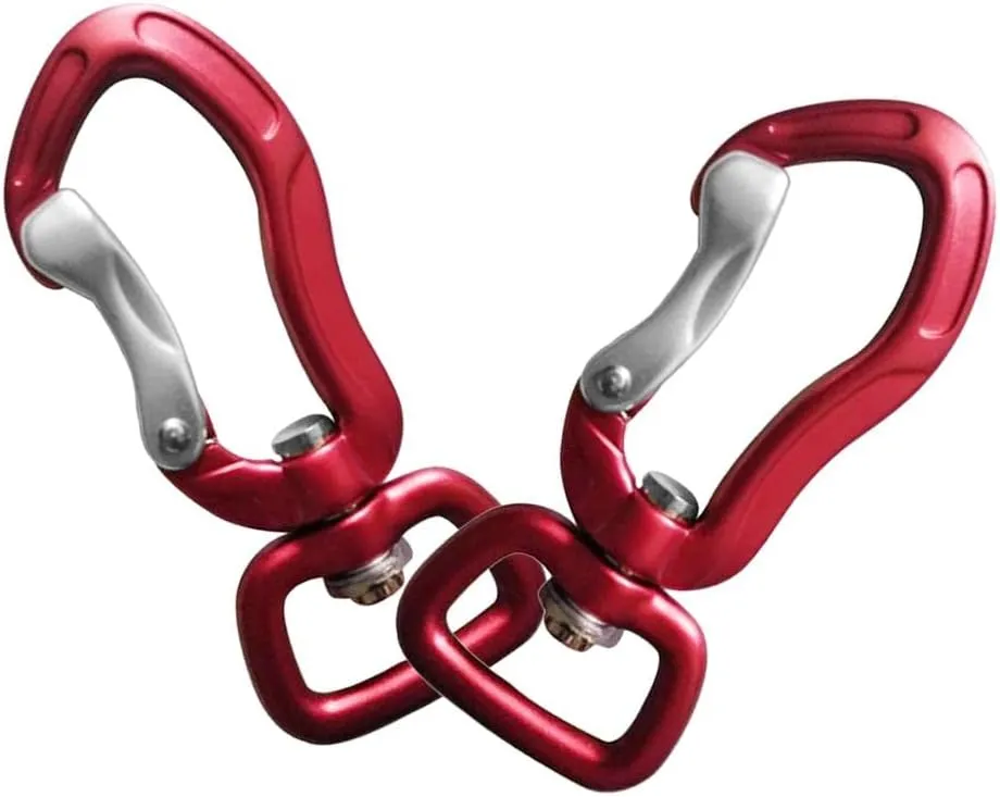 Premium Swivel Carabiner Clips for Outdoor Adventures