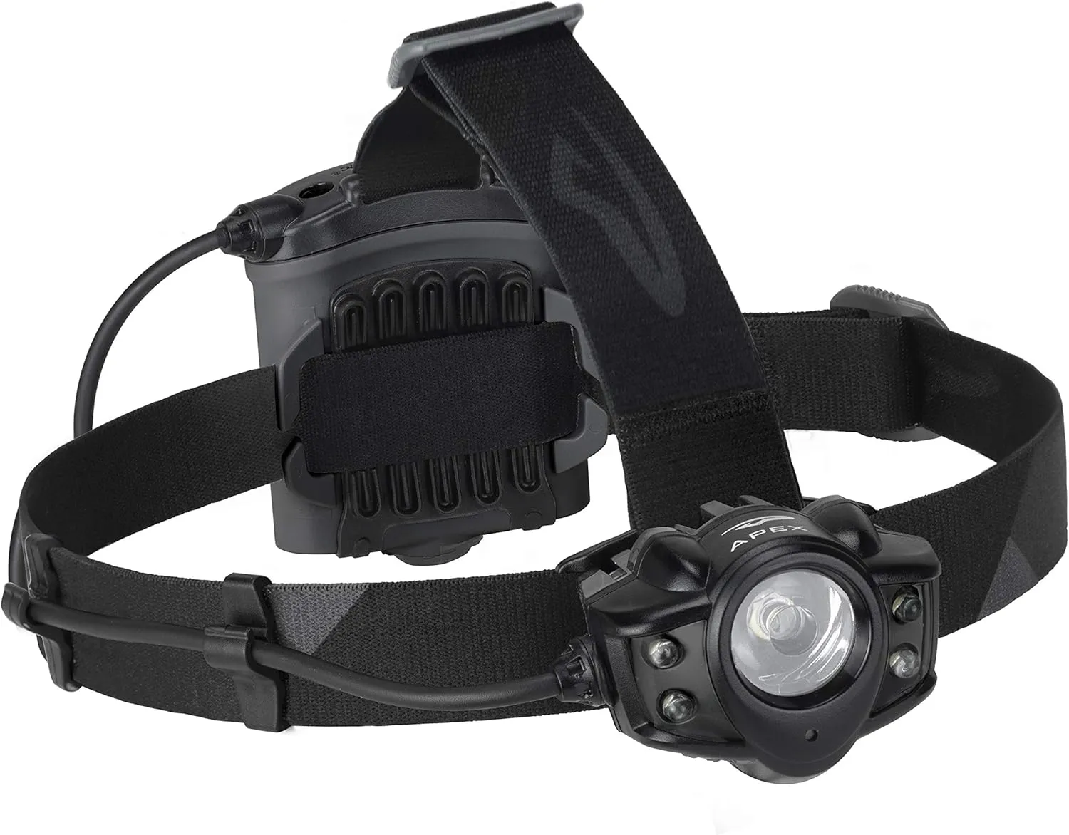 Princeton Tec Apex LED Headlamp - Black/Grey