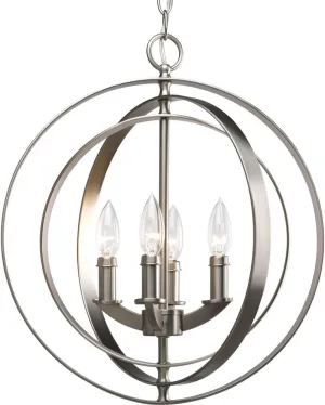 Progress Lighting P3827-126 Equinox Hall & Foyer, 16-Inch Diameter x 18-3/8-Inch Height, Gray