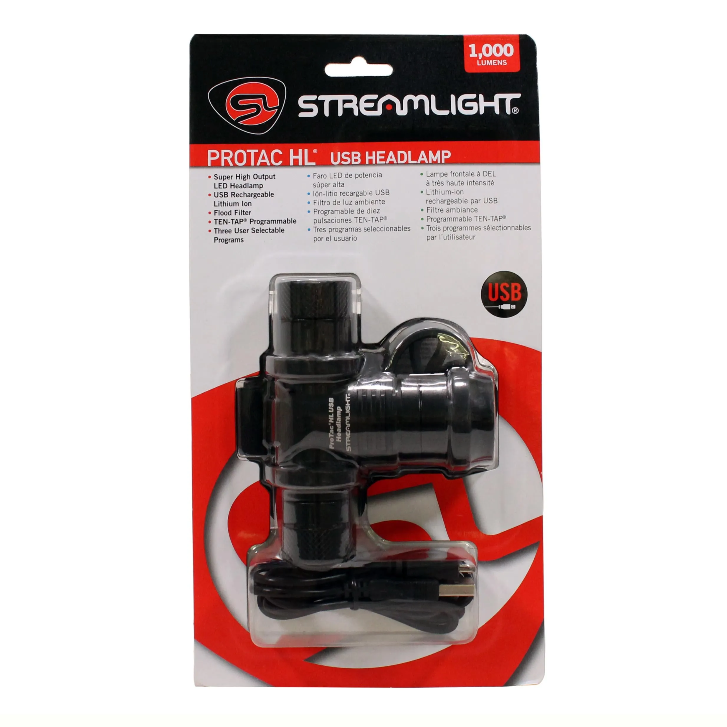 Protac Hl Usb Headlamp 120v Ac,card