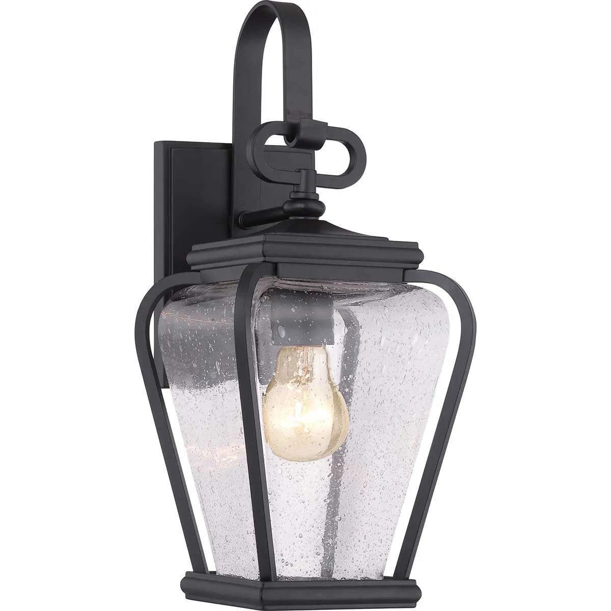 Province 1 Light Wall Lantern | Mystic Black