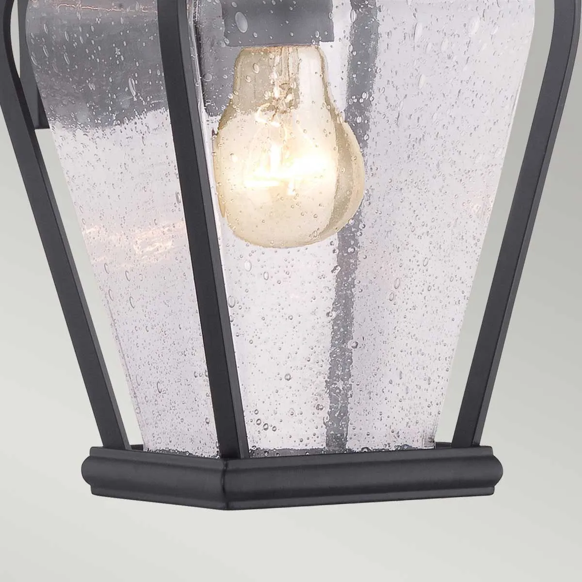 Province 1 Light Wall Lantern | Mystic Black
