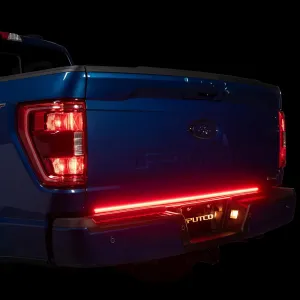 Putco 60" Blade LED Tailgate Light Bar Red/Amber/White LEDs & Plug-N-Play Quick Connect Harness - Fits Ford F150 Lightning 2022-2025