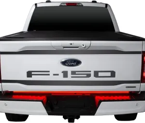 Putco 60" Blade LED Tailgate Light Bar Red/White LEDs & Plug-N-Play Quick Connect Harness Fits Ford F150 2021-2023 (Only fits Models Equipped with OE LED Taillights & with OBS/Tow Tech System)