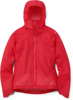 Rab Women's Phantom Jacket - Ultralight Waterproof Breathable Coat for Trail Running & Hiking