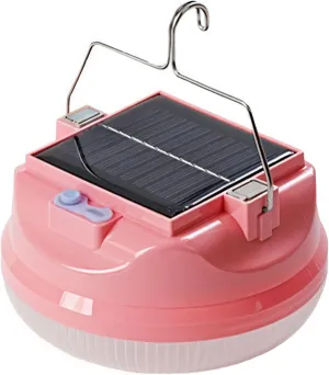 Rechargeable Solar Lantern for Outdoors, 6000Mah Battery, Abs Construction, Touch-Sensitive Switch, Perfect for Camping & Emergencies
