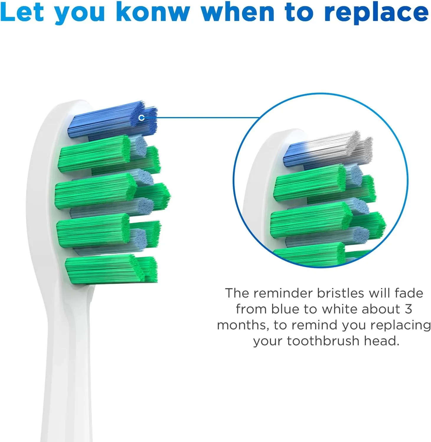 Replacement Brush Heads for Waterpik Sensonic Complete Care Toothbrush, with Covers, Compact, White, 10 Count