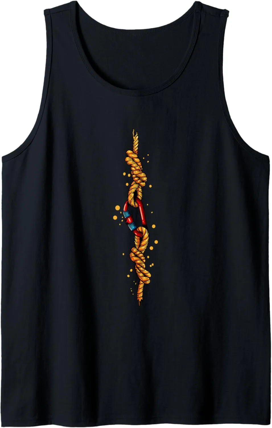 Robe With Harken Carabiner Sports Climbing Rope Climbing Tank Top