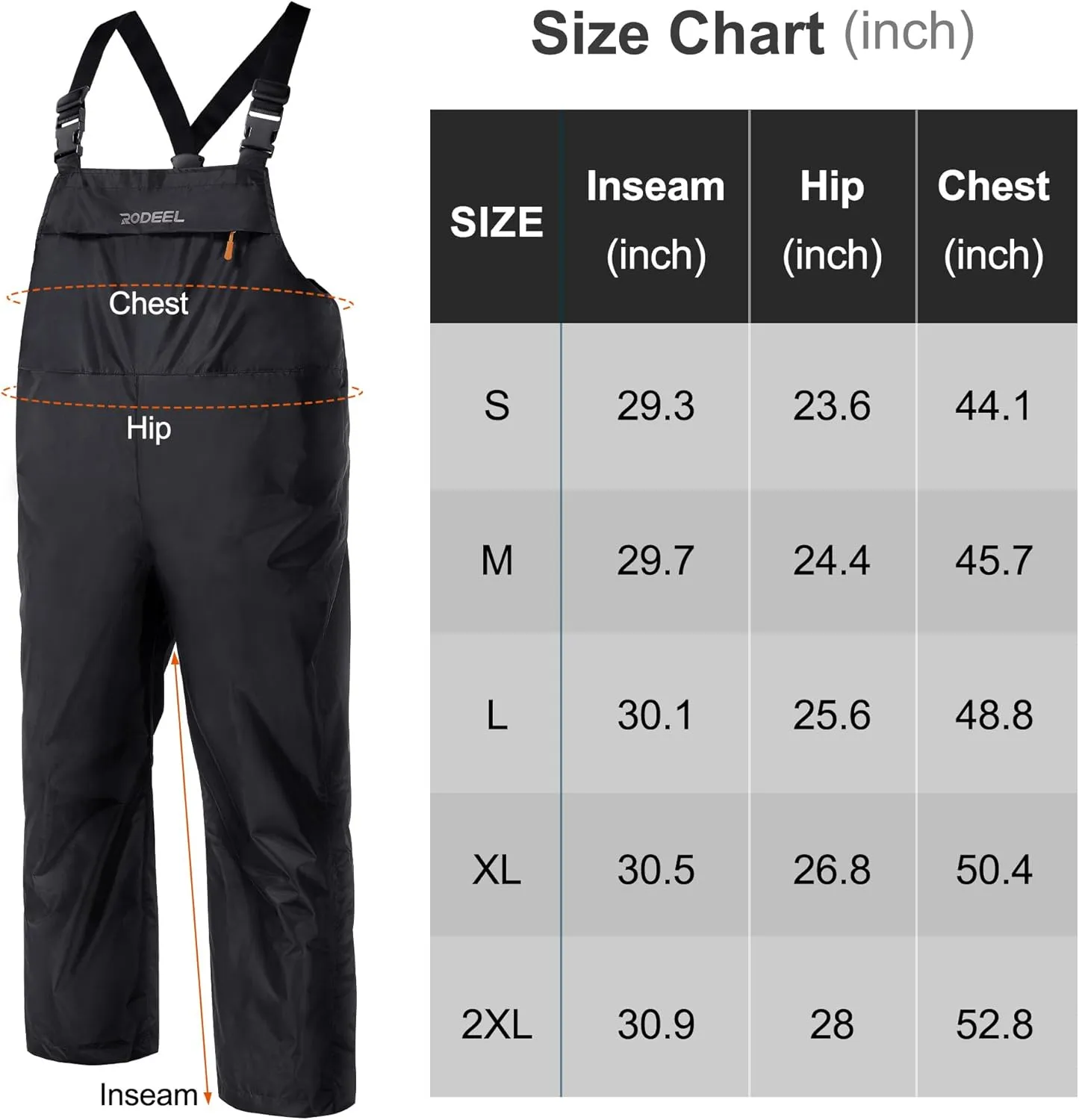 Rodeel Waterproof Jacket and Overalls Set Waterproof Rain Jacket Bid Suit Ultimate Protection for Outdoor Adventures