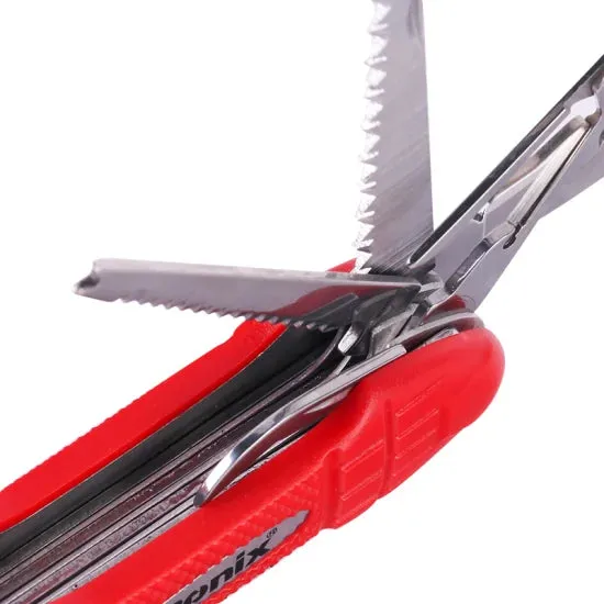 Ronix Rh-1192 15 in Multi-Functional Combination Tools Set Pocket Folding Plier Knife