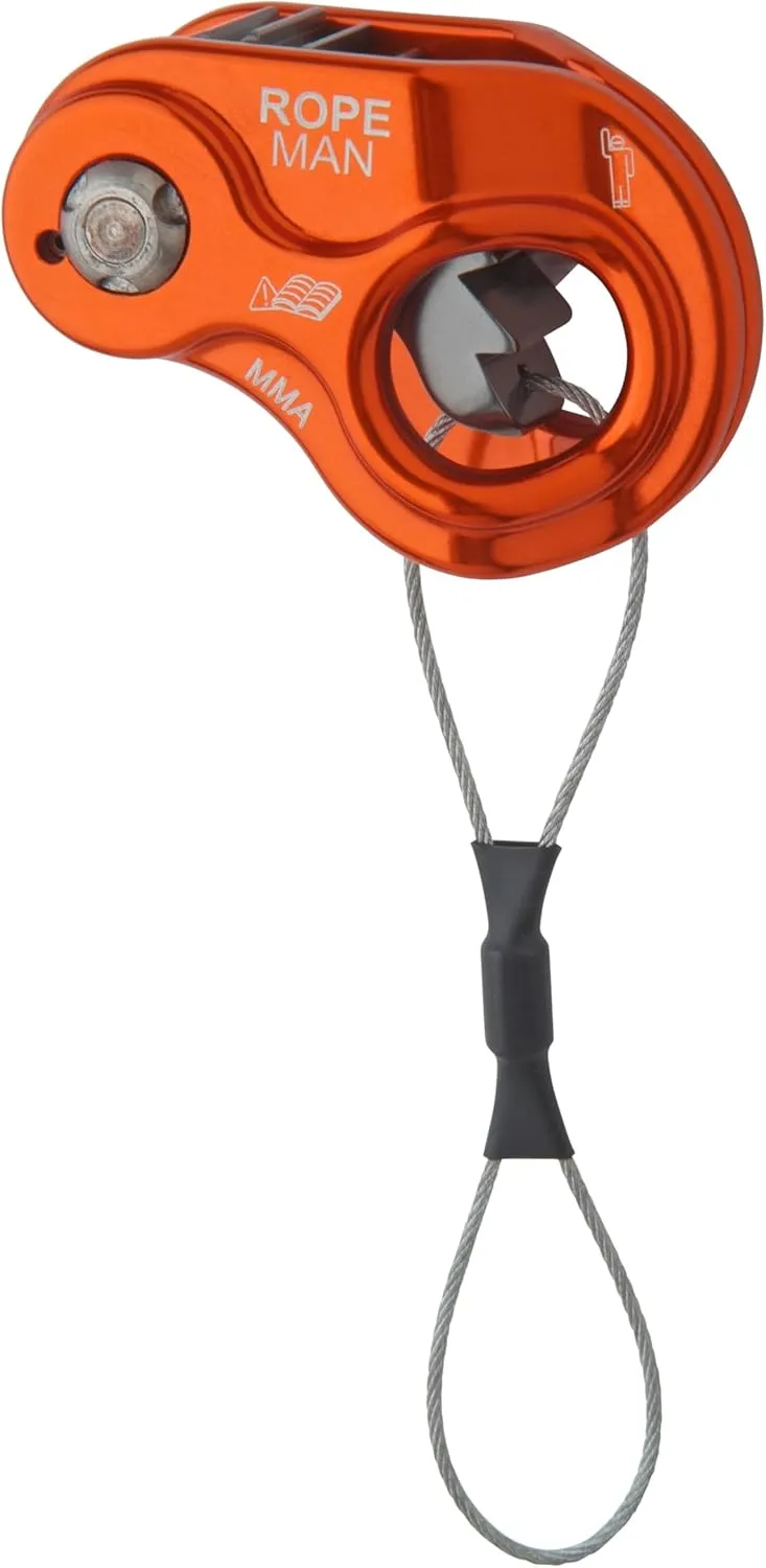 Ropeman 1 Ascender   Session Locking Carabiner - Lightweight Rope Clamp for Climbing, Hunting, Tree Climbing, & Rigging