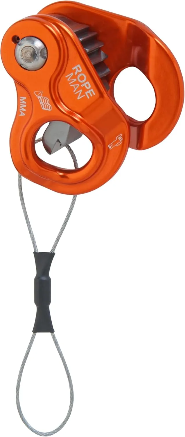 Ropeman 1 Ascender   Session Locking Carabiner - Lightweight Rope Clamp for Climbing, Hunting, Tree Climbing, & Rigging