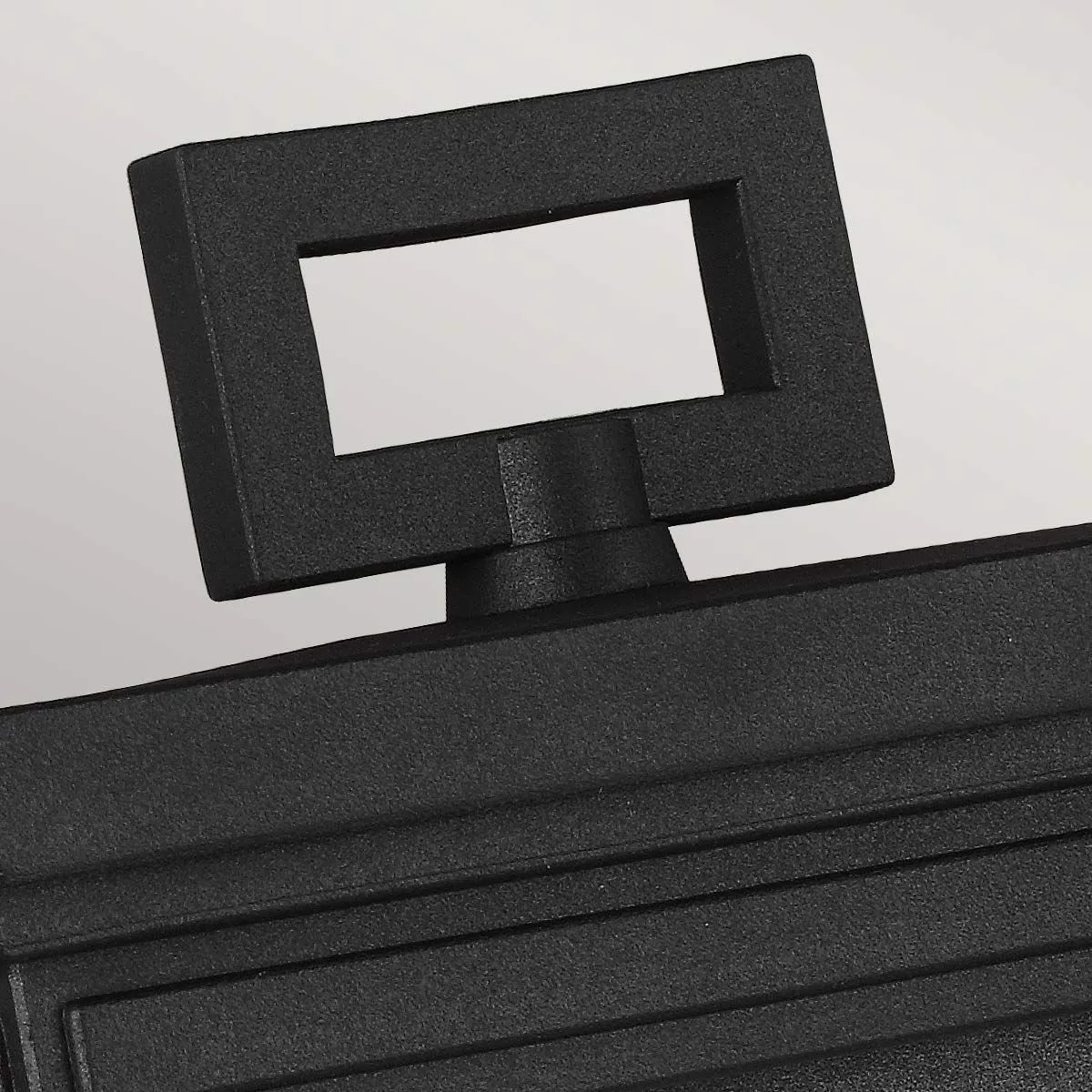 Roscoe 1 Light Medium Wall Lantern | Textured Black