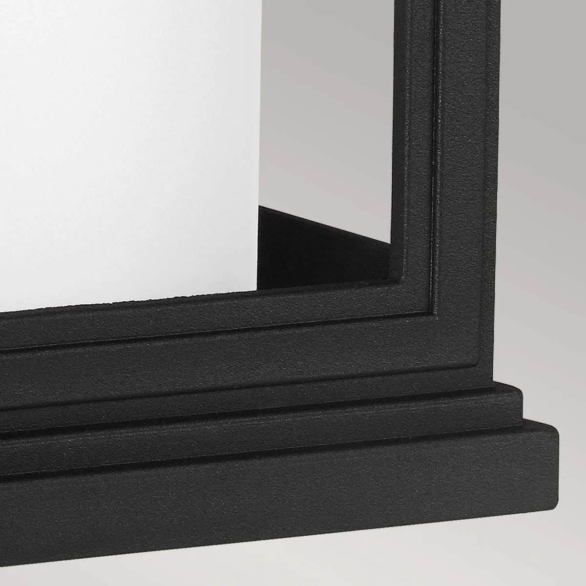 Roscoe 1 Light Medium Wall Lantern | Textured Black
