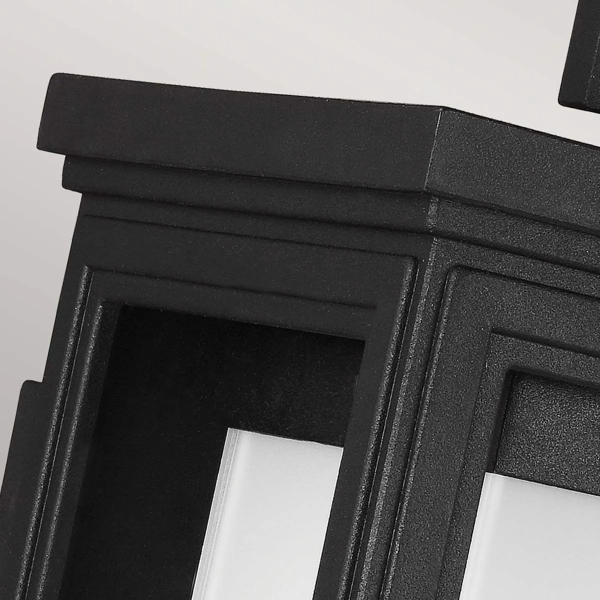 Roscoe 1 Light Small Wall Lantern | Textured Black