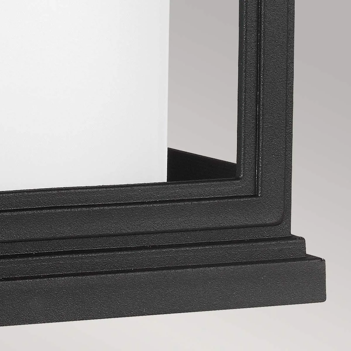 Roscoe 1 Light Small Wall Lantern | Textured Black
