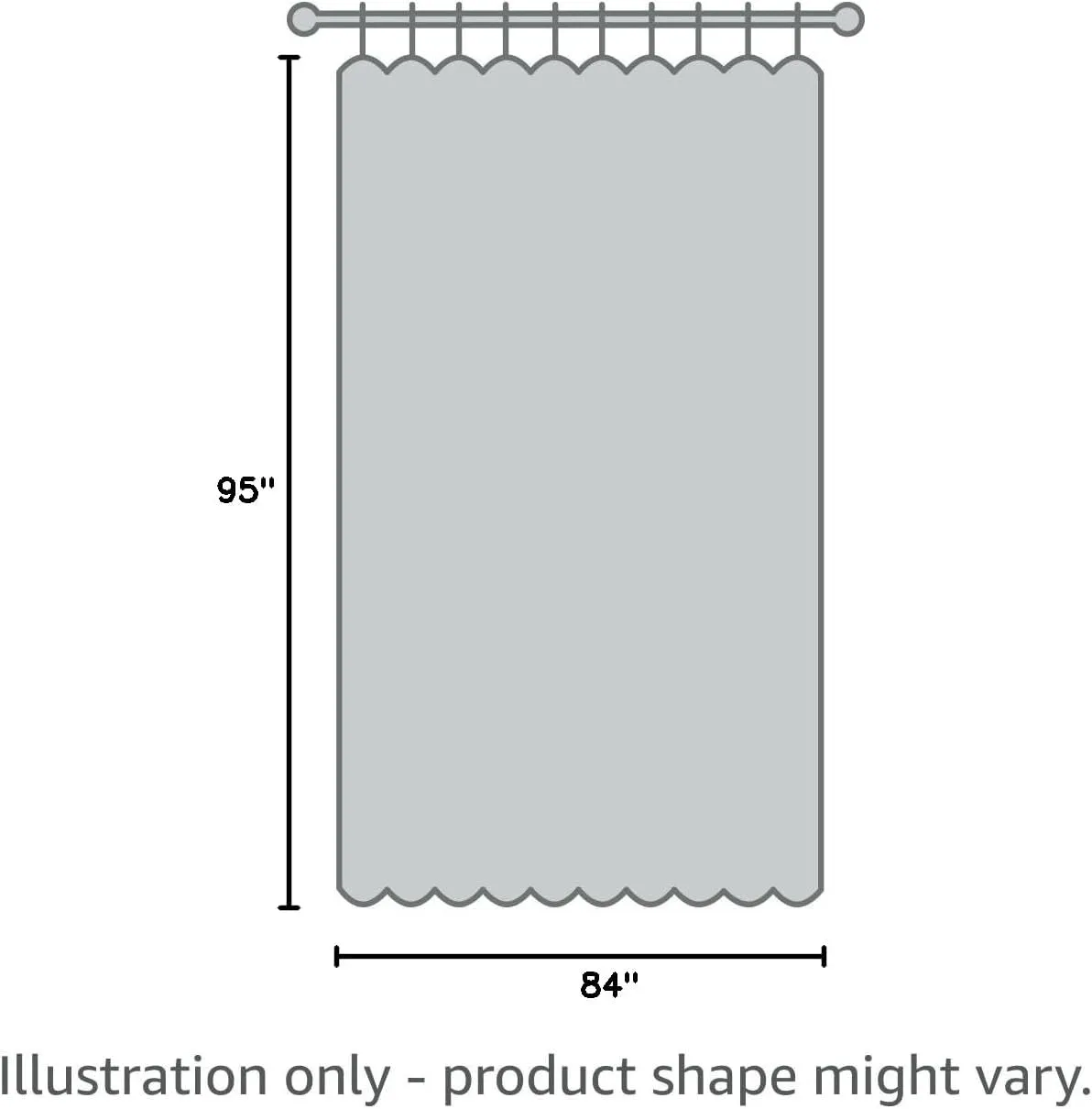 RYB HOME Outdoor Patio Curtains, Rustproof Grommet Window Covering Harsh Sunlight & UV Ray Block Drapes Waterproof Panels for Porch Pergola Backyard, W84 x L95 inch, Beige, 1 Piece?,New