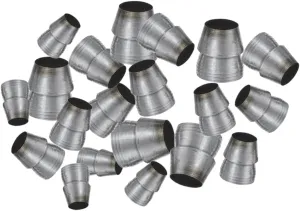 Safety Conical Handle Wedges Set 20pcs Reinforced Nails Compact Iron Garden Wedge for