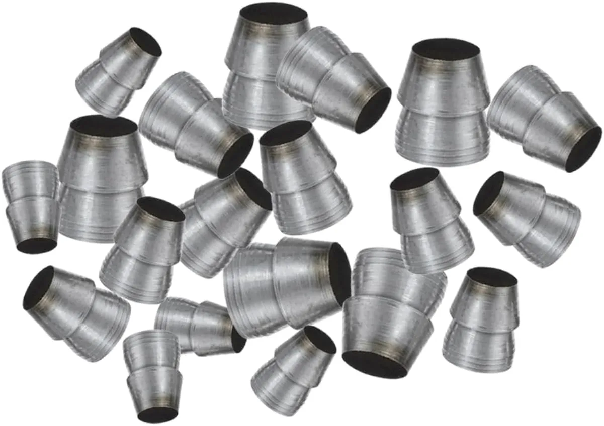 Safety Conical Handle Wedges Set 20pcs Reinforced Nails Compact Iron Garden Wedge for
