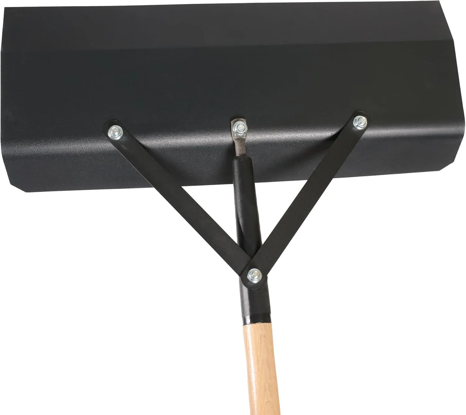 SCENIC ROAD Farm and Ranch Scraper - Durable Steel Construction, 24-inch Spring Steel Blade, Powder Coated - Ideal for Horse Stall Maintenance, Snow and Ice