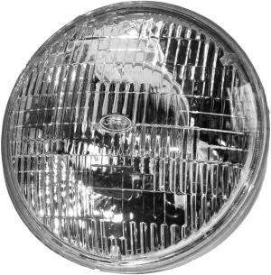 Scott Drake (C0DZ-13007-A) Clear 7" Halogen Headlight with 'FoMoCo' Script