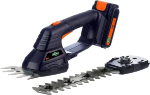 Scotts Outdoor Power Tools LSS020S 20-Volt Cordless Shrub Shear Combo, 1.5Ah Battery & Fast Charger Included, Black