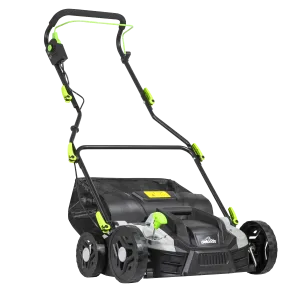 Sealey Dellonda 1500W Electric 2-in-1 Scarifier with 5-Heights, 36cm Cutting Diameter, 45L Grass Collection Bag, 10m Mains Cable, Hand Push