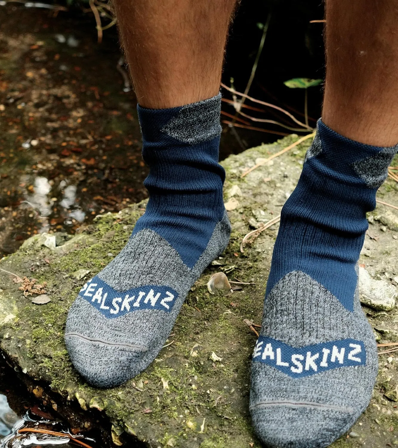 SEALSKINZ Bircham Waterproof All Weather Ankle Length Sock
