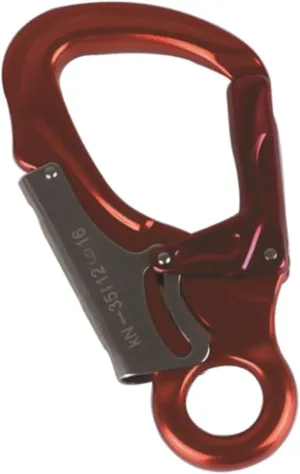 Self Locking Carabiner Clip Double Locking Snap Hook Aluminum Alloy 35 KN Lightweight Snap Auto Locking Carabiner for Camping