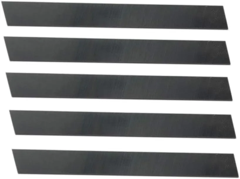Set of 5 HSS Blades 3/32" x 1/2" (Wide) x 4.1/2" (Long) for Lathe Parting Cut off Tool Holders