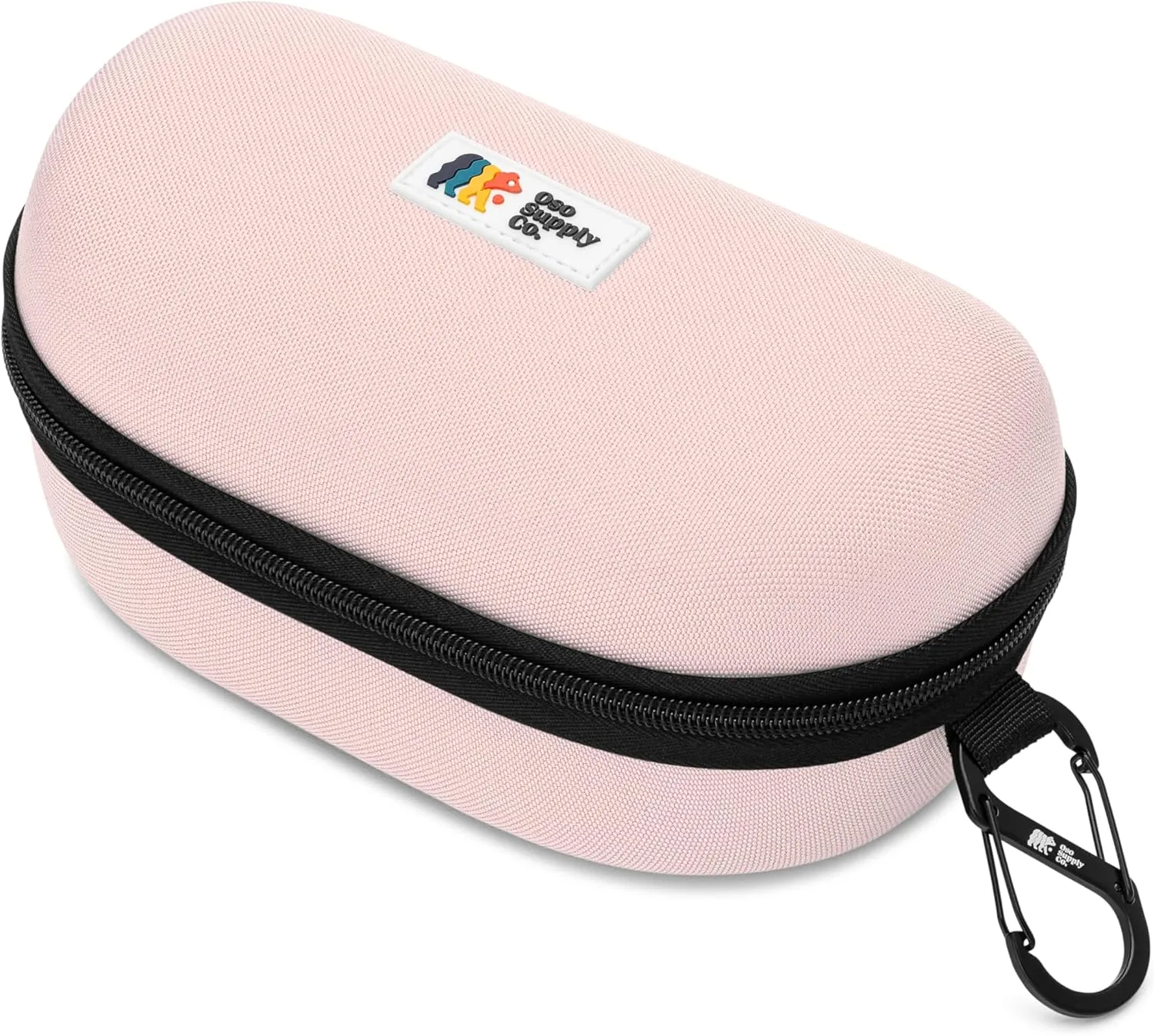 Shockproof Water-Resistant Snow Goggles Case, Hard Shell for Large Ski & Snowboard Goggles, Lightweight