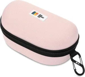 Shockproof Water-Resistant Snow Goggles Case, Hard Shell for Large Ski & Snowboard Goggles, Lightweight