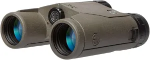 SIG SAUER KILO6K-HD Compact Tactical Hunting Durable Lightweight High Accuracy 6000 Yards Reflective Range Bluetooth Laser Binocular Rangefinder | Circle Reticle, 10X32