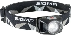 Sigma HEADLED II Multi Sport Head Light/Headlamp, Rechargeable, 120 Lumens, 35 m Beam Range, 400 m Visibility, Integrated Micro USB Recharge, 4 Modes, Washable Elastic Band, IP44 Splash Resistant