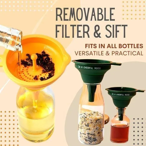 Silicone Foldable Funnel