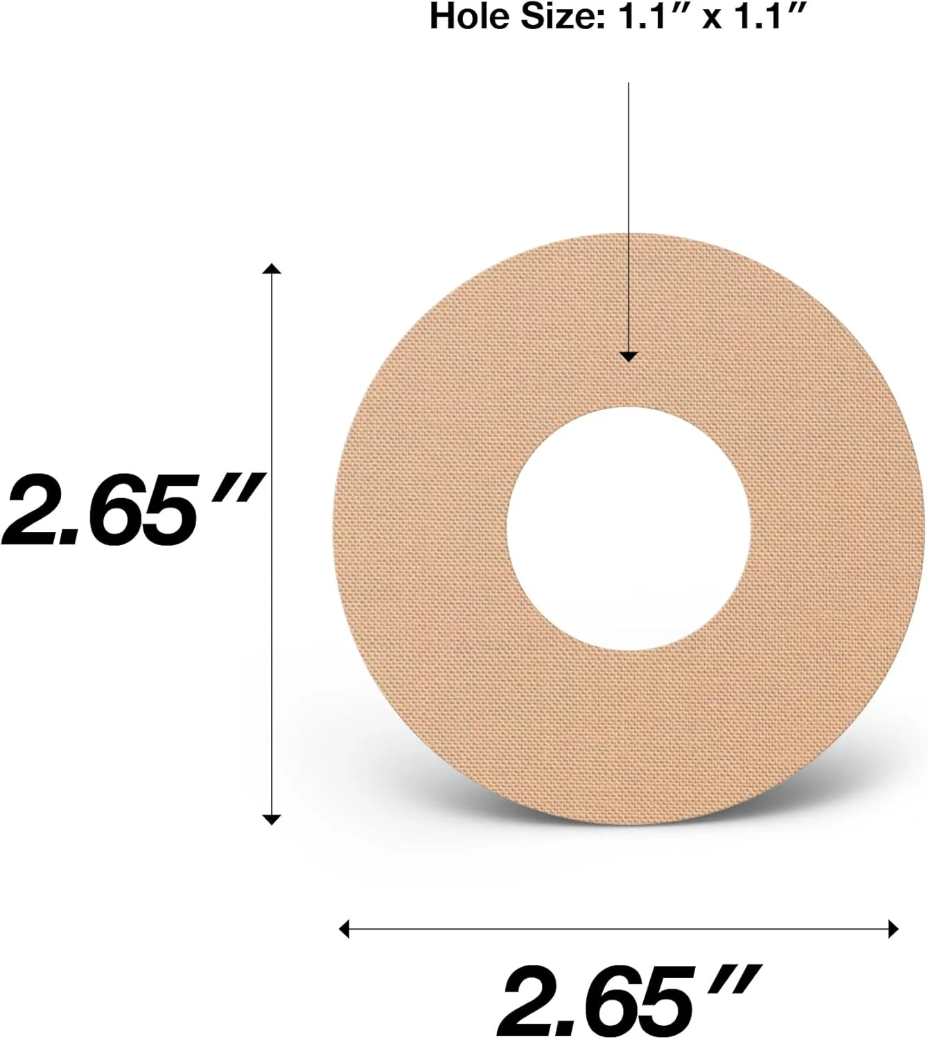 SIMPATCH Adhesive Patch - Pack of 30 - Multiple Colors Available (Beige)