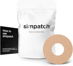 SIMPATCH Adhesive Patch - Pack of 30 - Multiple Colors Available (Beige)