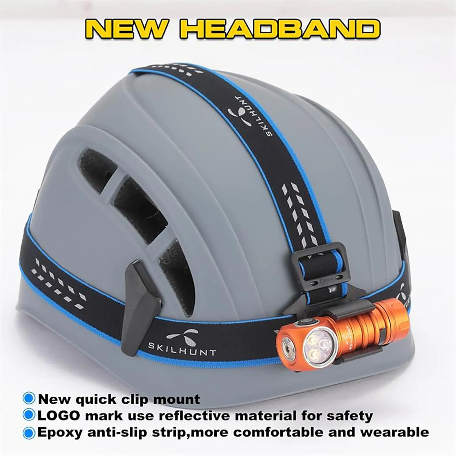SKILHUNT H200 Mini Headlamp Flashlight,1000 lumens USB Magnetic Rechargeable LED Headlamp,Hands-Free Reliable Angle Ligh for Running Camping Hiking Caving (Green, H200 Mini 3000K High CRI)