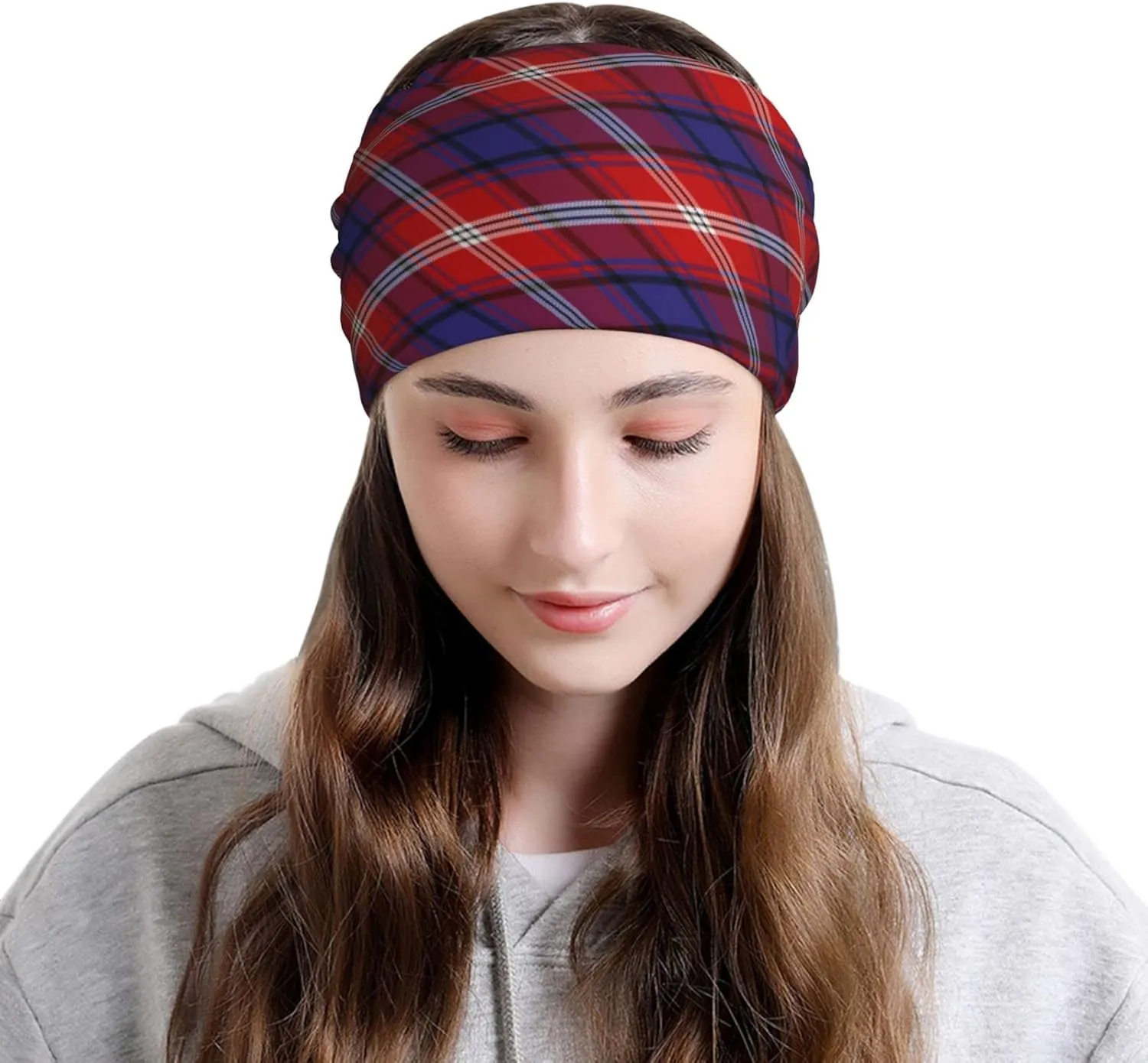 Slouchy Beanie for Men and Women, Multifunctional Beanie hat Multifunctional Scarf Running Beanie Hat