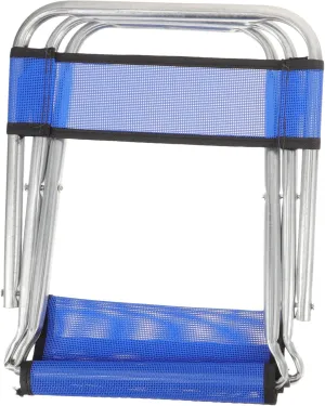 Small Folding Chair for Camping Lightweight Portable Stool Outdoor Fishing Stool Random Color