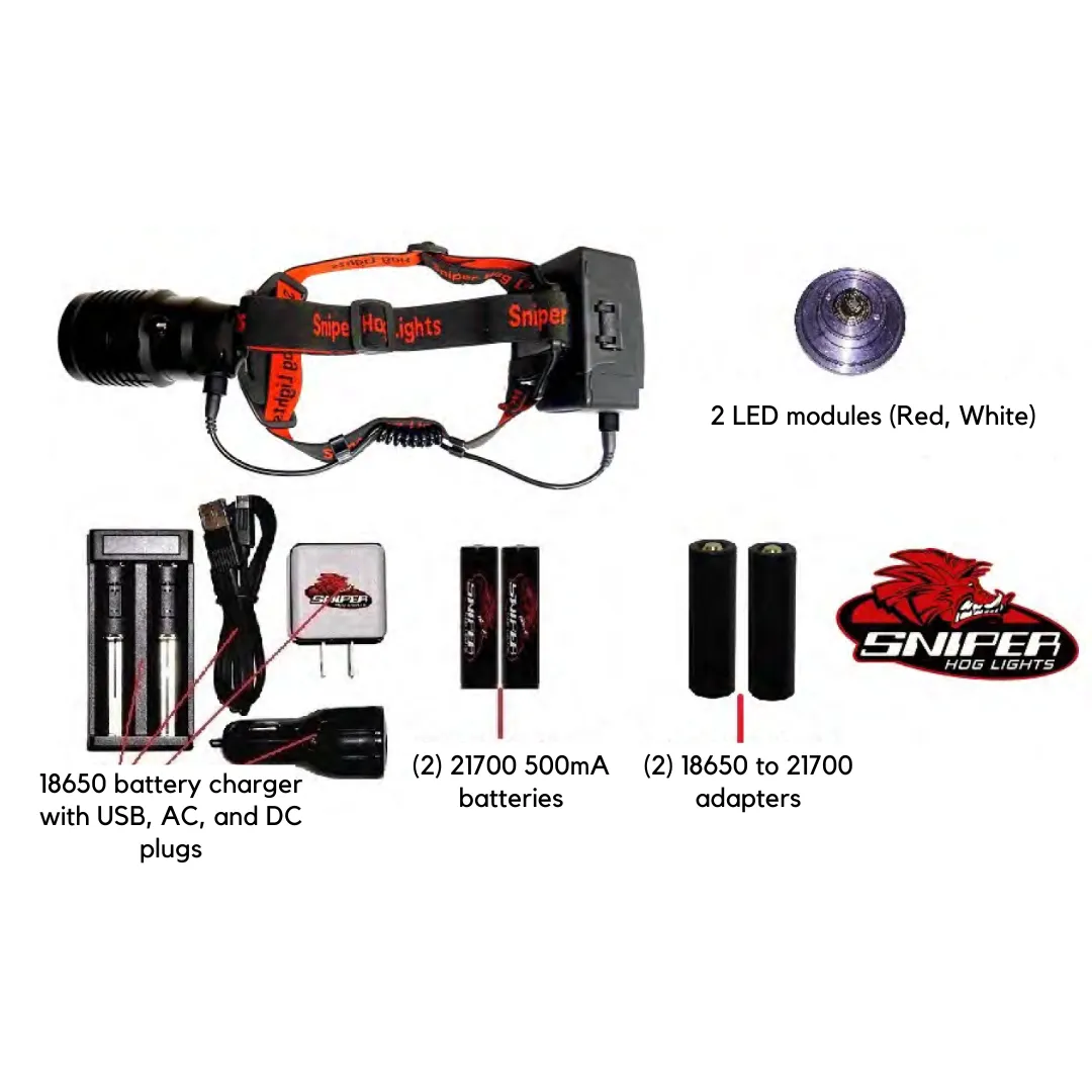 Sniper Hog Lights :: 40KAP Headlamp Package