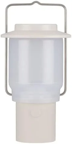 Snow Peak Mini Hozuki - Battery-Powered & Lightweight Camping Light - Portable Lantern for Soft, Ambient Light, Ivory