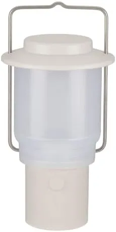 Snow Peak Mini Hozuki - Battery-Powered & Lightweight Camping Light - Portable Lantern for Soft, Ambient Light, Ivory