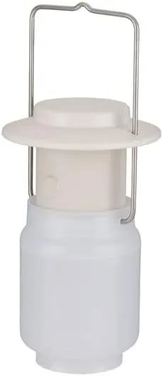 Snow Peak Mini Hozuki - Battery-Powered & Lightweight Camping Light - Portable Lantern for Soft, Ambient Light, Ivory