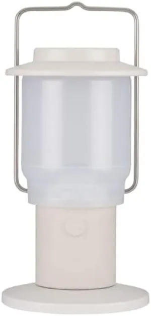 Snow Peak Mini Hozuki - Battery-Powered & Lightweight Camping Light - Portable Lantern for Soft, Ambient Light, Ivory