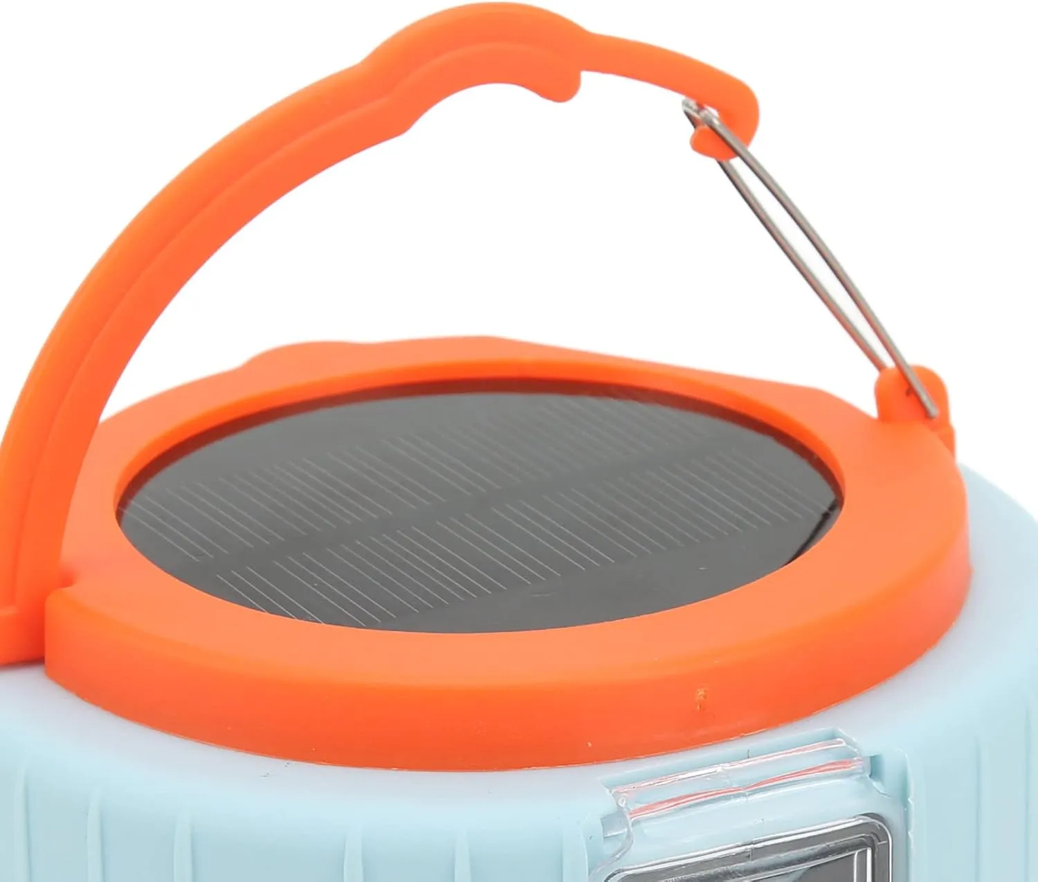 Solar Cam Light with 3 Modes, USB Rechargeable Bright LED Tent Lantern for Outdoor Emergency Use - D (#1) (#2)