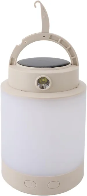 Solar Camping Lantern: Portable Rechargeable Lantern with Xpe High Brightness Lamp and Large Capacity Battery, Long Lasting Use, Emergency Lights for Camping, Hiking, Bedroom