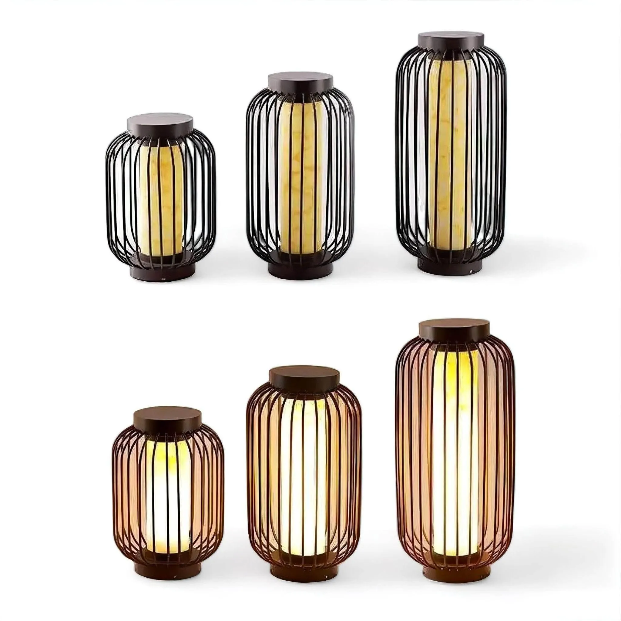 Solar Lantern Birdcage - Decorative Outdoor Lighting