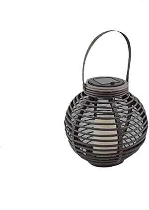 Solar Lantern with LED Light, Berhan Ratan, Brown (Solar)