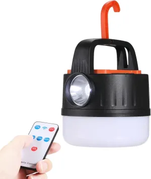 Solar LED Camping Lantern Re able Tent Light Hitching Lamp for Outdoor Emergency